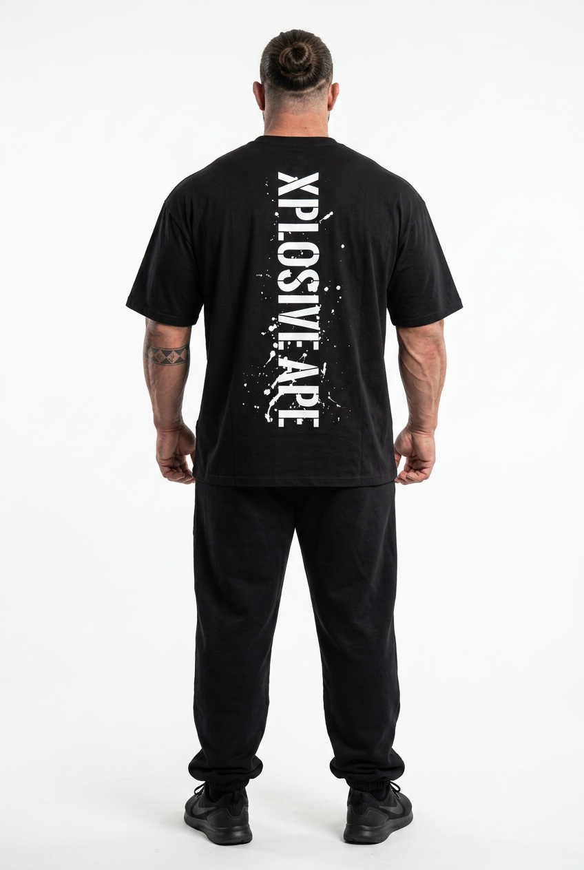 XAPE Smackdown V2 Oversized Tee - Black