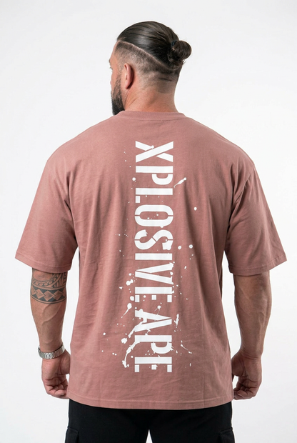 XAPE Smackdown V2 Oversized Tee - Dusty Pink