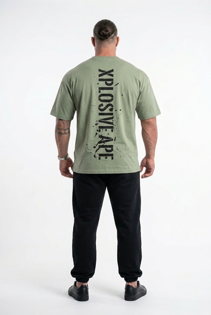 XAPE Smackdown V2 Oversized Tee - Sage