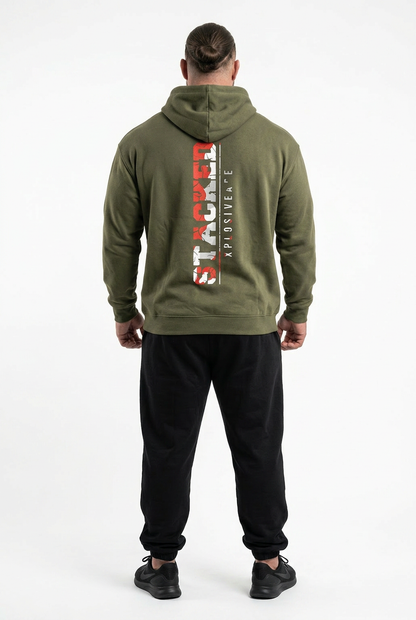 XAPE Stacked Hoodie - Khaki
