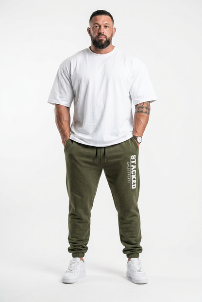 XAPE Stacked Joggers - Khaki