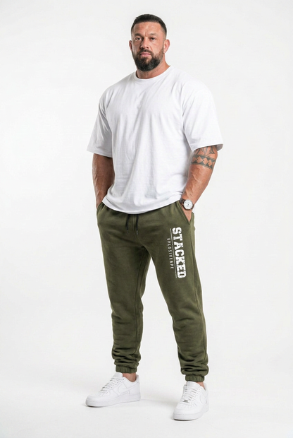 XAPE Stacked Joggers - Khaki
