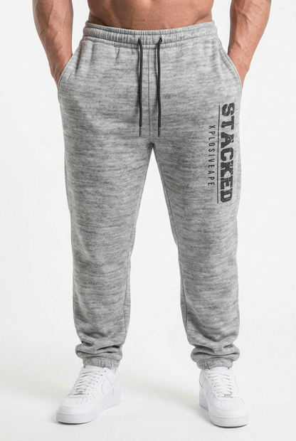 XAPE Stacked Joggers - Sports Grey