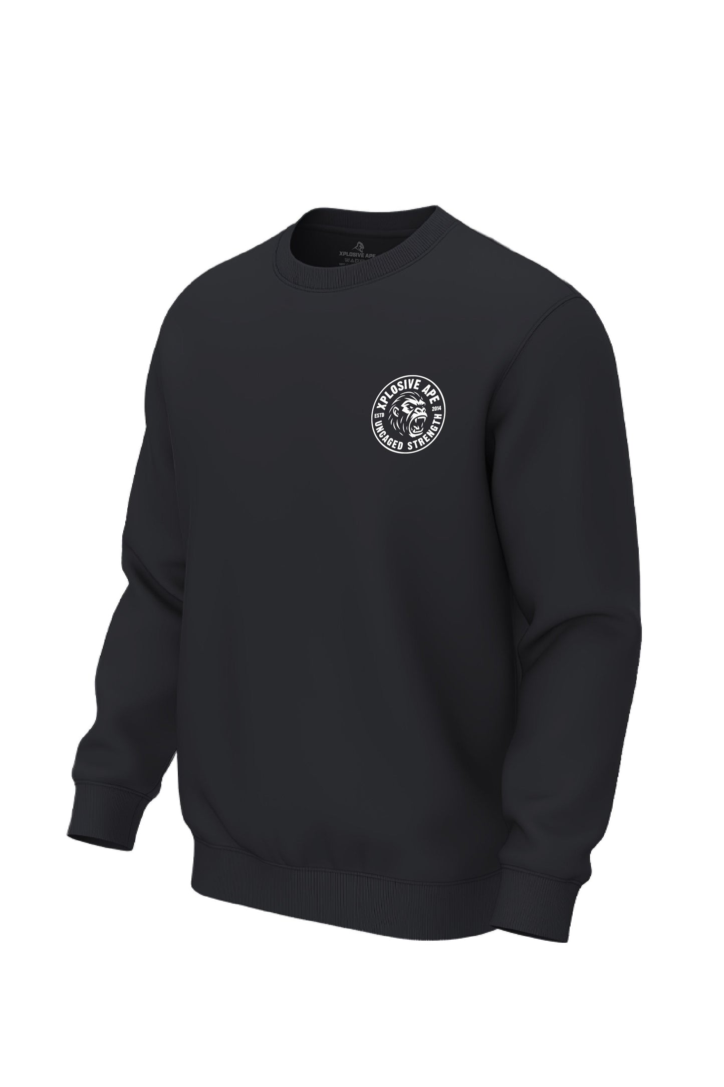 XAPE Uncaged Strength Sweatshirt - Black