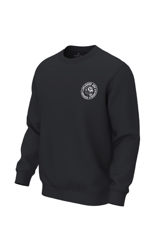 XAPE Uncaged Strength Sweatshirt - Black