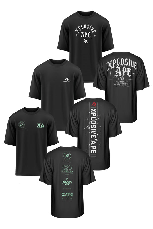 XAPE Chaos Oversized 3 Tees Pack