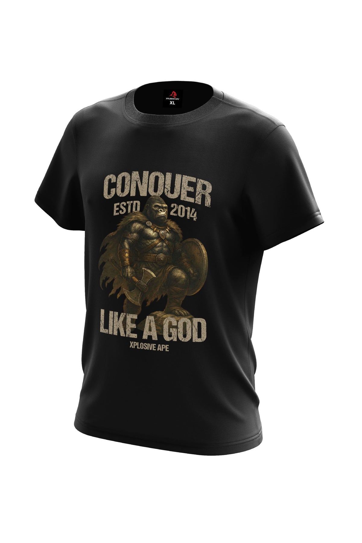 XAPE Conquer Tee - Black
