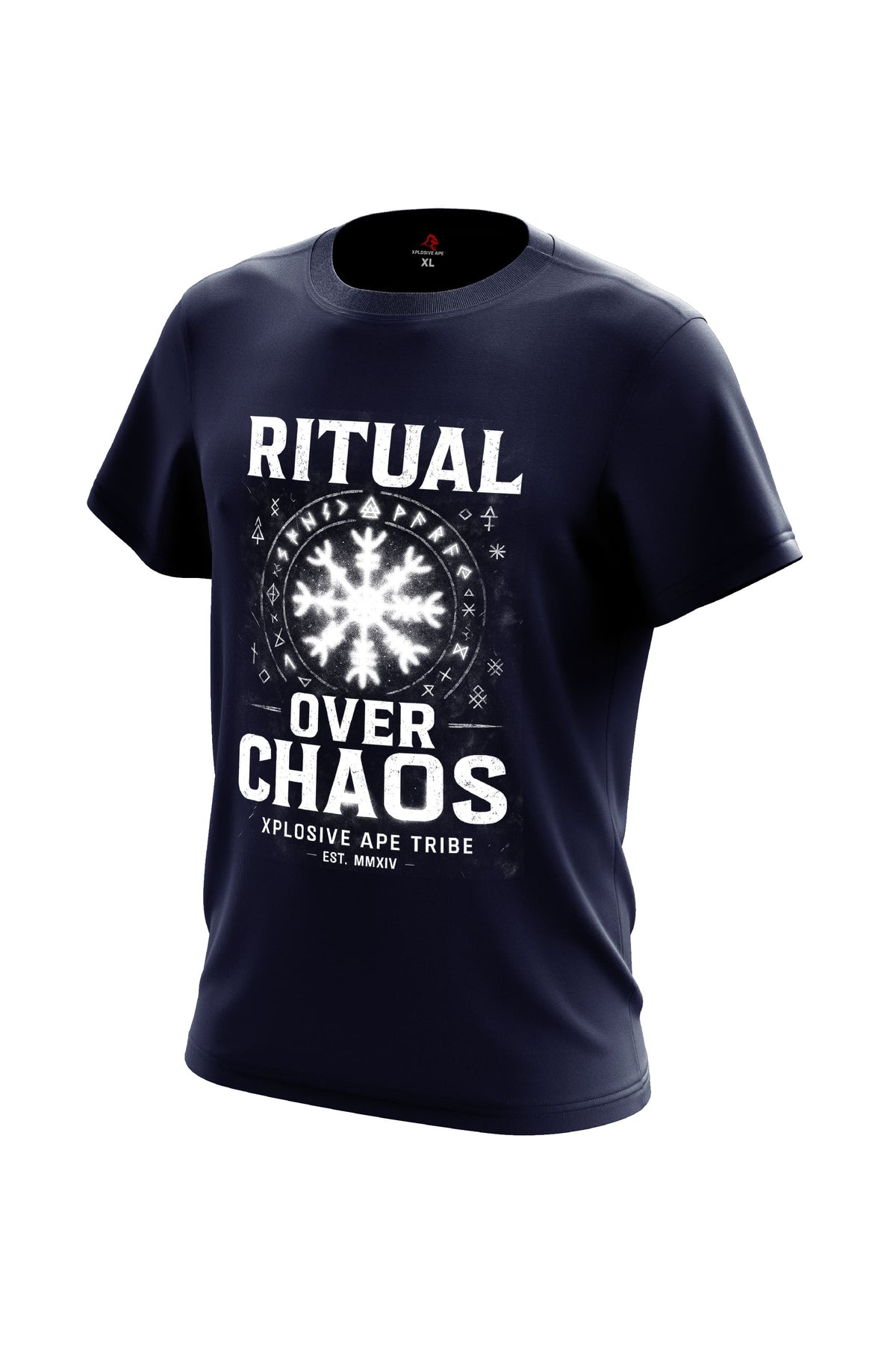 XAPE Ritual Over Chaos Tee - Navy