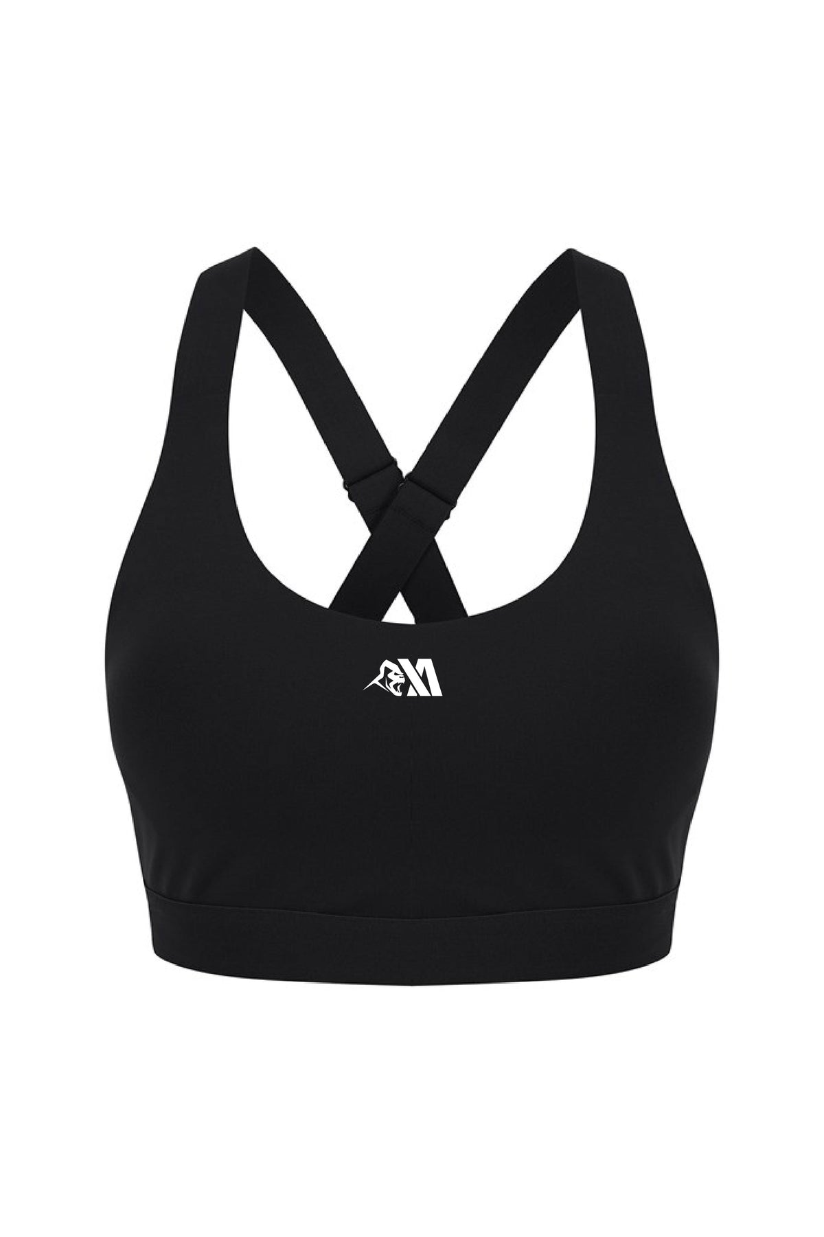 XA Women's Core Logo Impact Sports Bra - Black