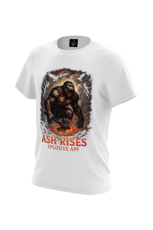 XAPE Ash Rises V2 Tee - White
