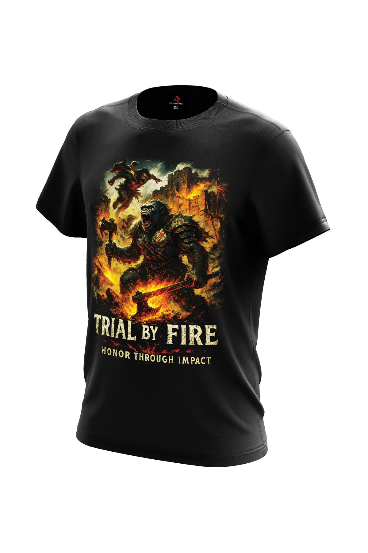 XAPE Trial By Fire V2 Tee - Black