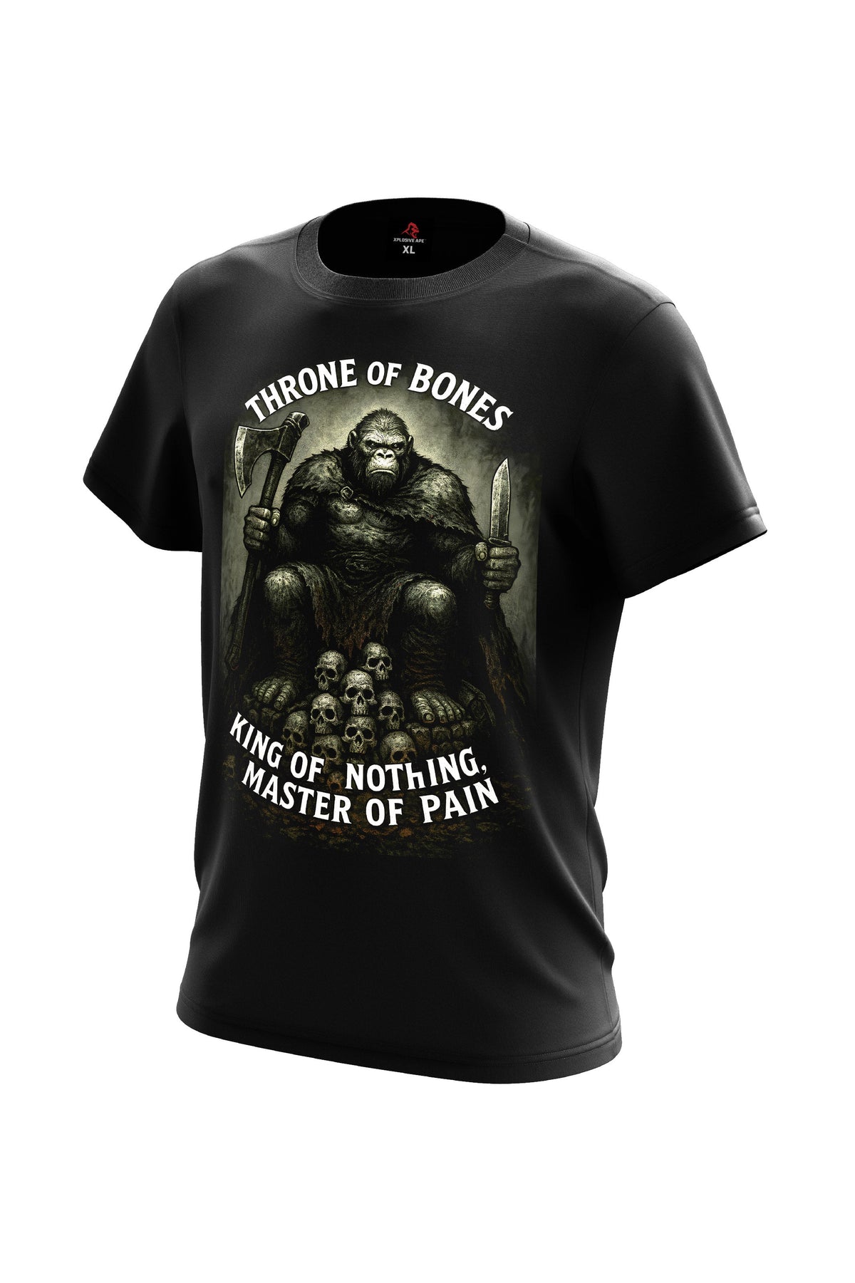 XAPE Throne of Bones Tee - Black
